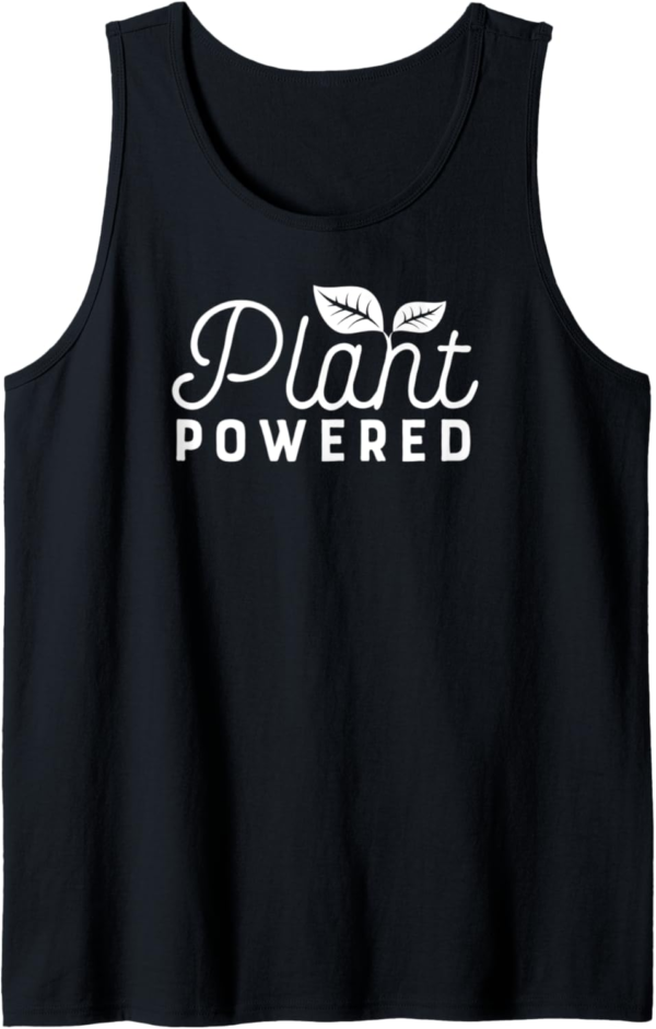 Plant Powered Funny Gym Workout Veganism Vegan Animal Lover ... - Image 2